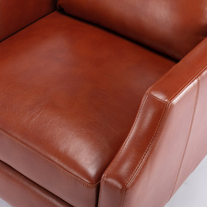 Poltrona reclinabile Biscoe Push Back - Caramello, un'opzione di seduta elegante e comoda per la tua casa