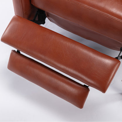 Poltrona reclinabile Biscoe Push Back - Caramello, un'opzione di seduta elegante e comoda per la tua casa