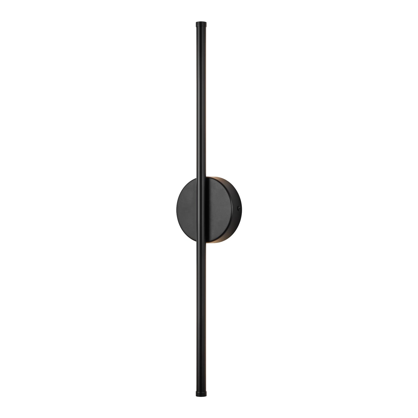 Applique da parete moderna a striscia lineare lunga nera/oro/nichel, dimmerabile, con luce LED per il bagno