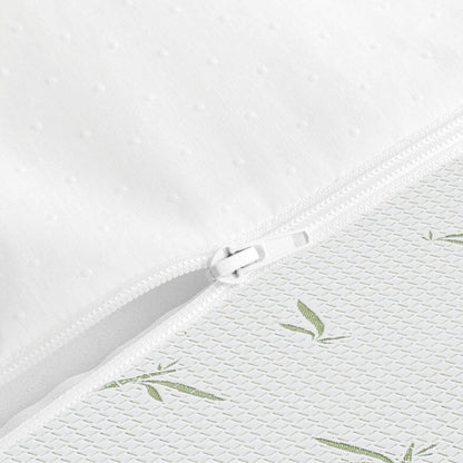 Materasso in memory foam a doppio strato Bodipedic Naturals da 10 pollici con rivestimento in rayon di bambù