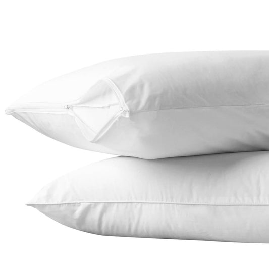 Federa per cuscino Bon Bonito con cerniera, antiallergica e anti-cimici (set da 2)