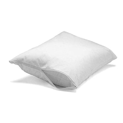 Federa per cuscino Bon Bonito, con cerniera, antiallergica e anti-cimici (set da 2)