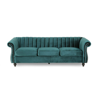 Divano in velluto Bowie Glam di Christopher Knight Home