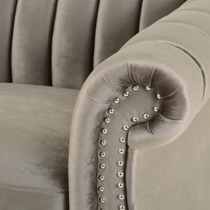 Divano in velluto Bowie Glam di Christopher Knight Home