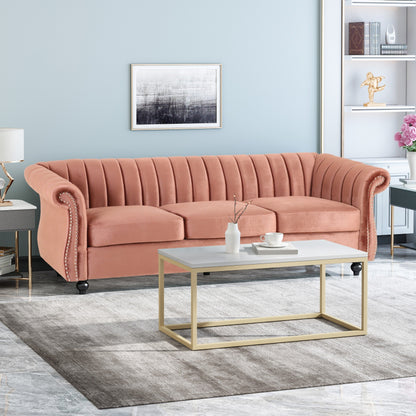 Divano in velluto Bowie Glam di Christopher Knight Home