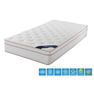 Materasso Brassex Euro Top Queen da 11' con molle insacchettate