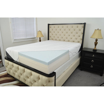 Materasso in memory foam gel ecologico Breeze da 10 pollici full-size