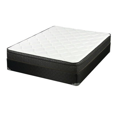 Materasso Brenna bianco e nero 9,25 Queen