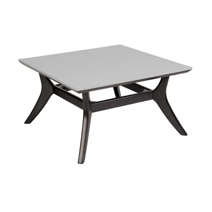 Set da chat Brighton in legno massello e corda, 4 pezzi