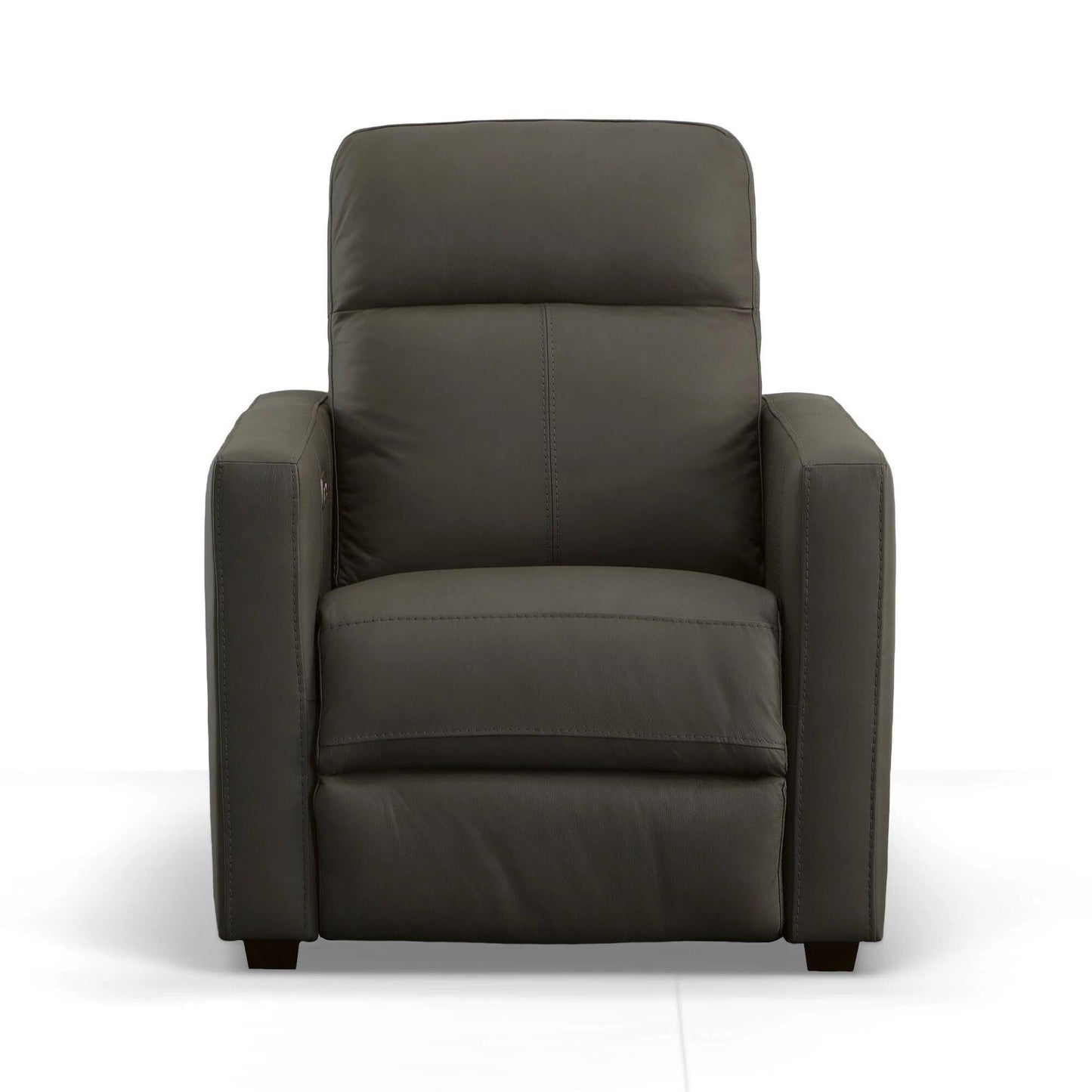 Poltrona reclinabile elettrica Broadway Premium in pelle con poggiatesta elettrico di Flexsteel
