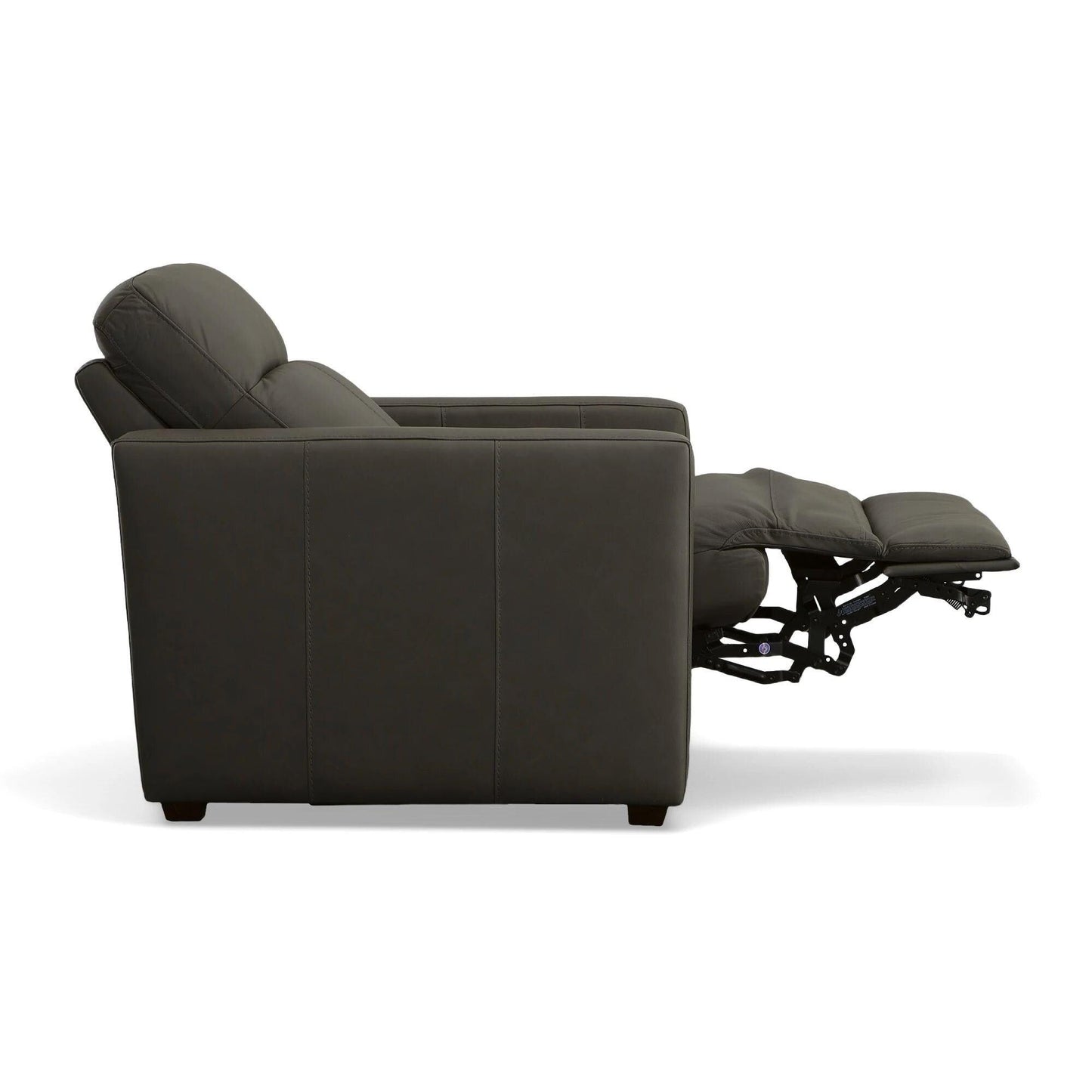 Poltrona reclinabile elettrica Broadway Premium in pelle con poggiatesta elettrico di Flexsteel