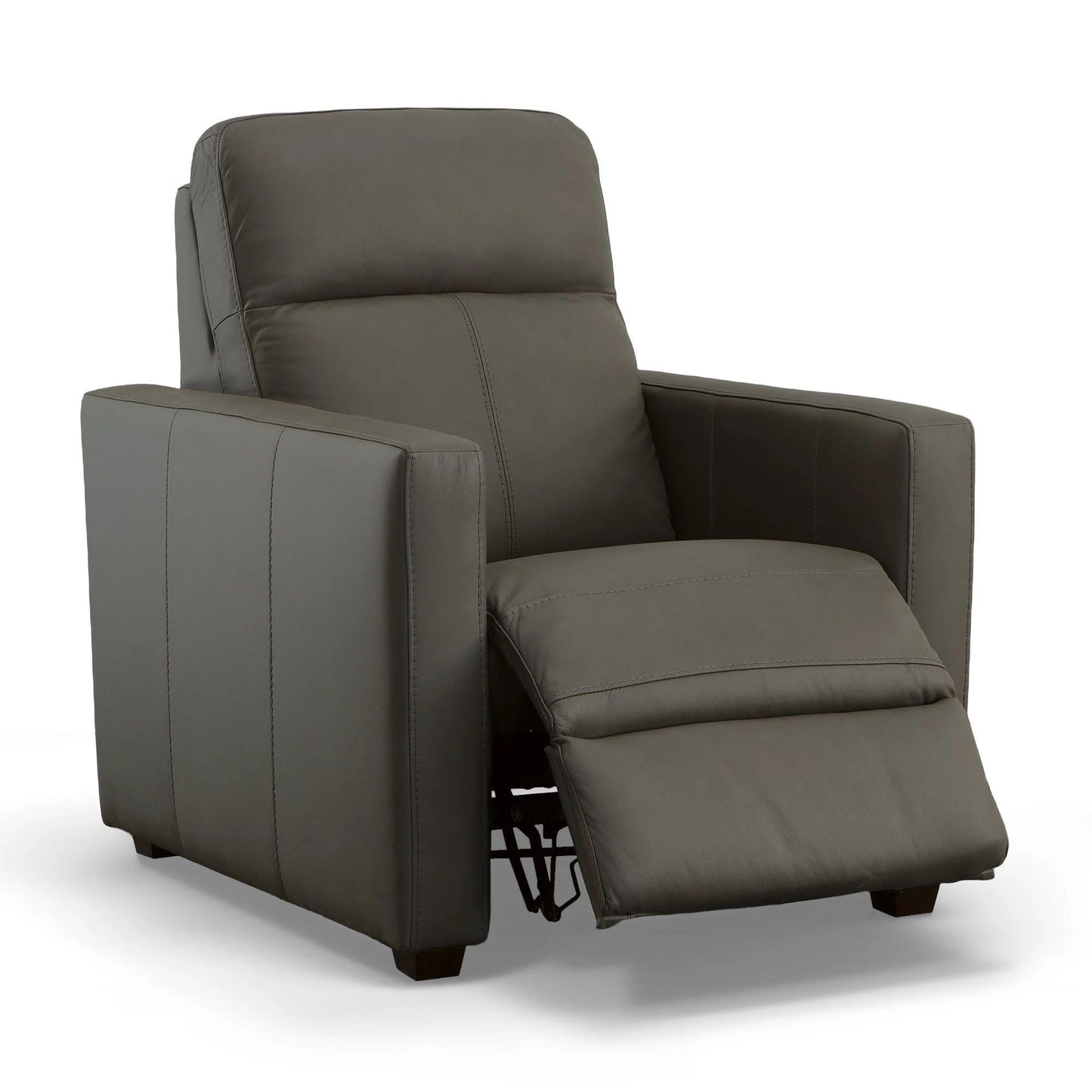 Poltrona reclinabile elettrica Broadway Premium in pelle con poggiatesta elettrico di Flexsteel