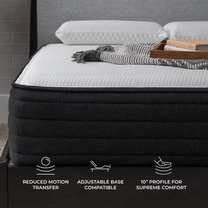 Materasso ibrido in memory foam gel Brooklyn Bedding Select 10