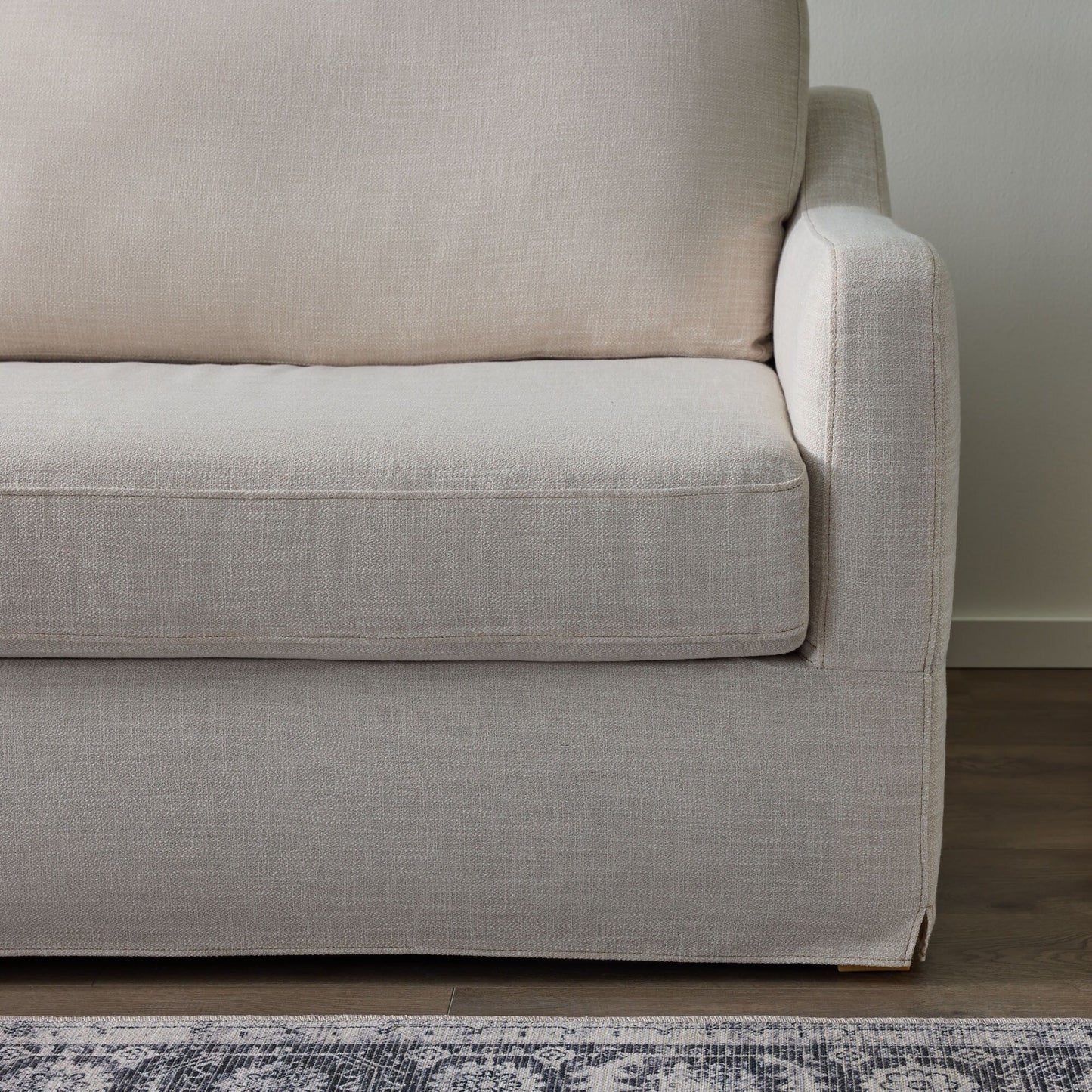 Divano imbottito Brookside Nelle a 3 posti