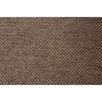 Divano componibile modulare marrone da 87,9'' a 3 posti con pouf, braccioli e schienali regolabili, sedili contenitore e cuscini spessi