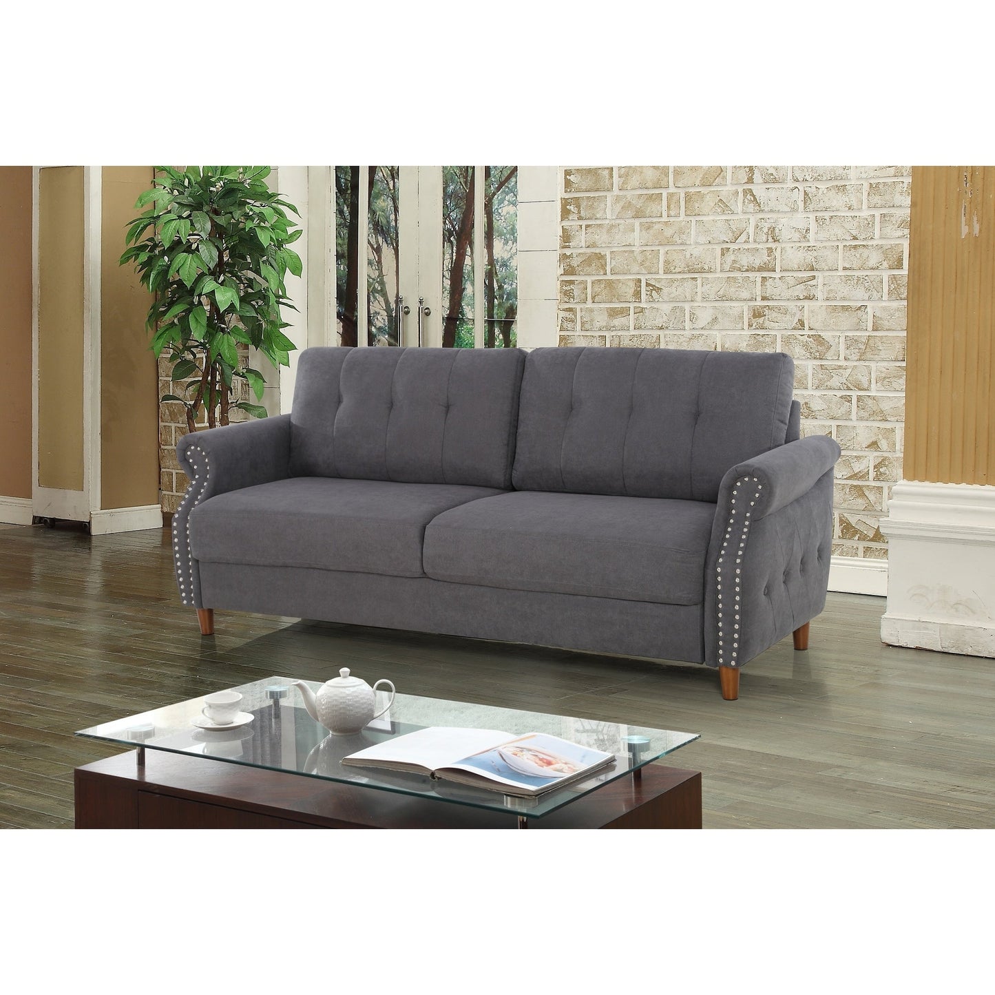 Divano Bruce Nailhead