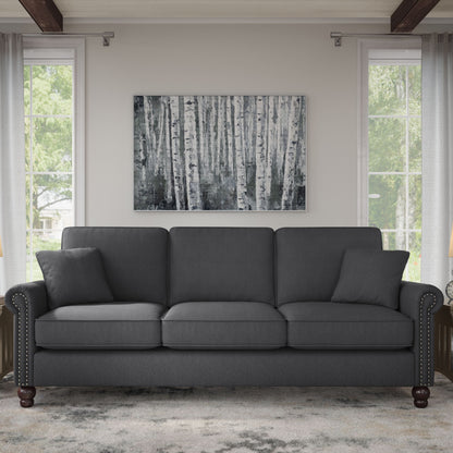 Divano grande da soggiorno a 3 posti Coventry 85W di Bush Furniture