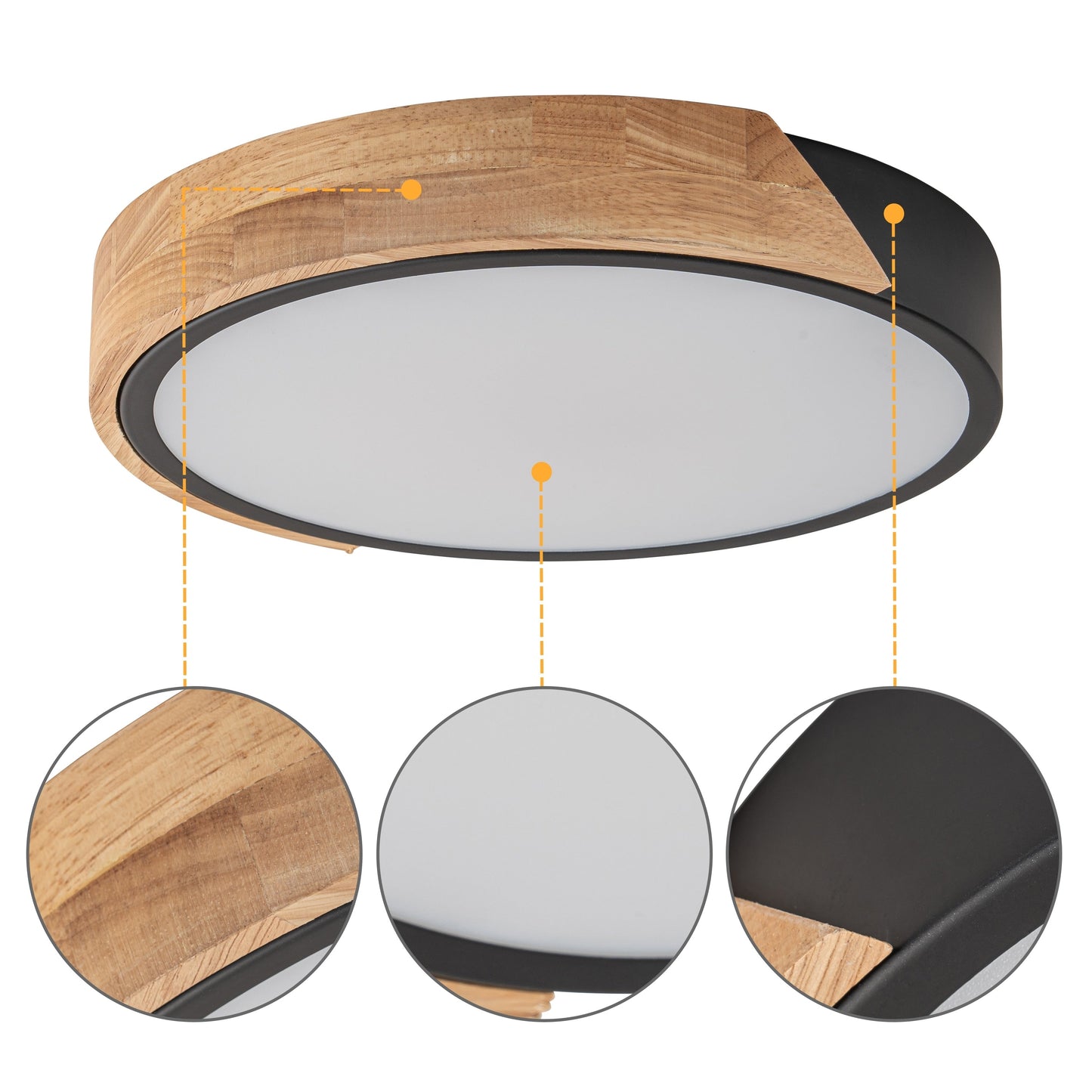 Lampada da soffitto a LED integrata Cattleya 5CCT
