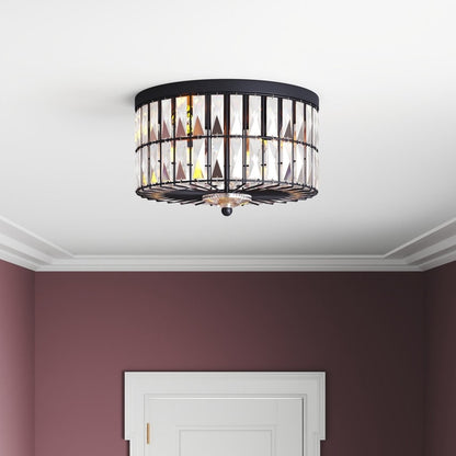 Lampada da soffitto a filo con cristallo a incandescenza a 2 luci C Cattleya