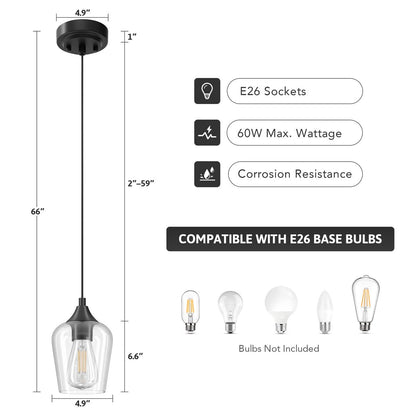Lampada a sospensione CO-Z a 1 luce con altezza regolabile