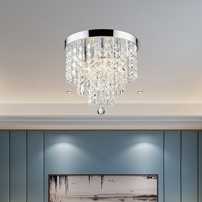Lampadario da soffitto in cristallo a filo CO-Z 11 a 5 luci