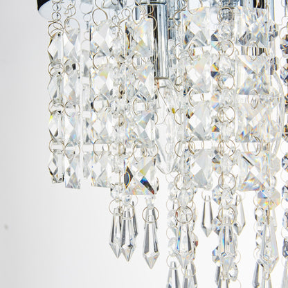 Lampadario da soffitto in cristallo a filo CO-Z 11 a 5 luci