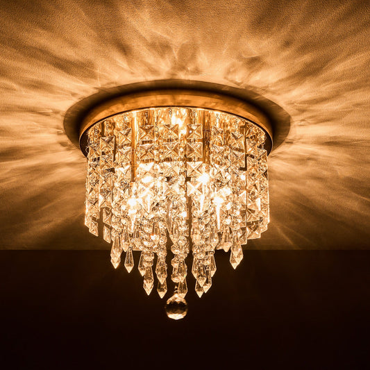 Lampadario da soffitto in cristallo a filo CO-Z 11 a 5 luci