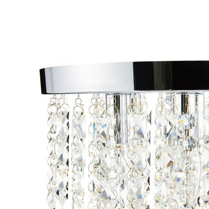 Lampadario da soffitto in cristallo a filo CO-Z 11 a 5 luci