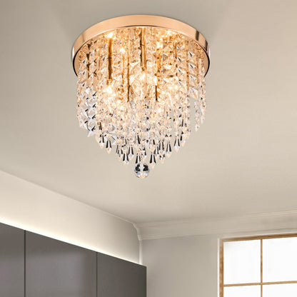 Lampadario da soffitto in cristallo a filo CO-Z 11 a 5 luci