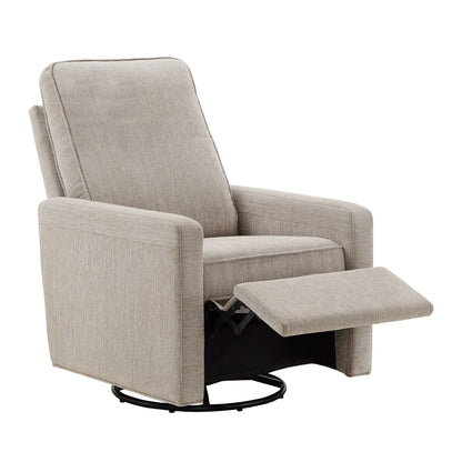 Poltrona reclinabile girevole con schienale a spinta Cadeau di iNSPIRE Q Modern