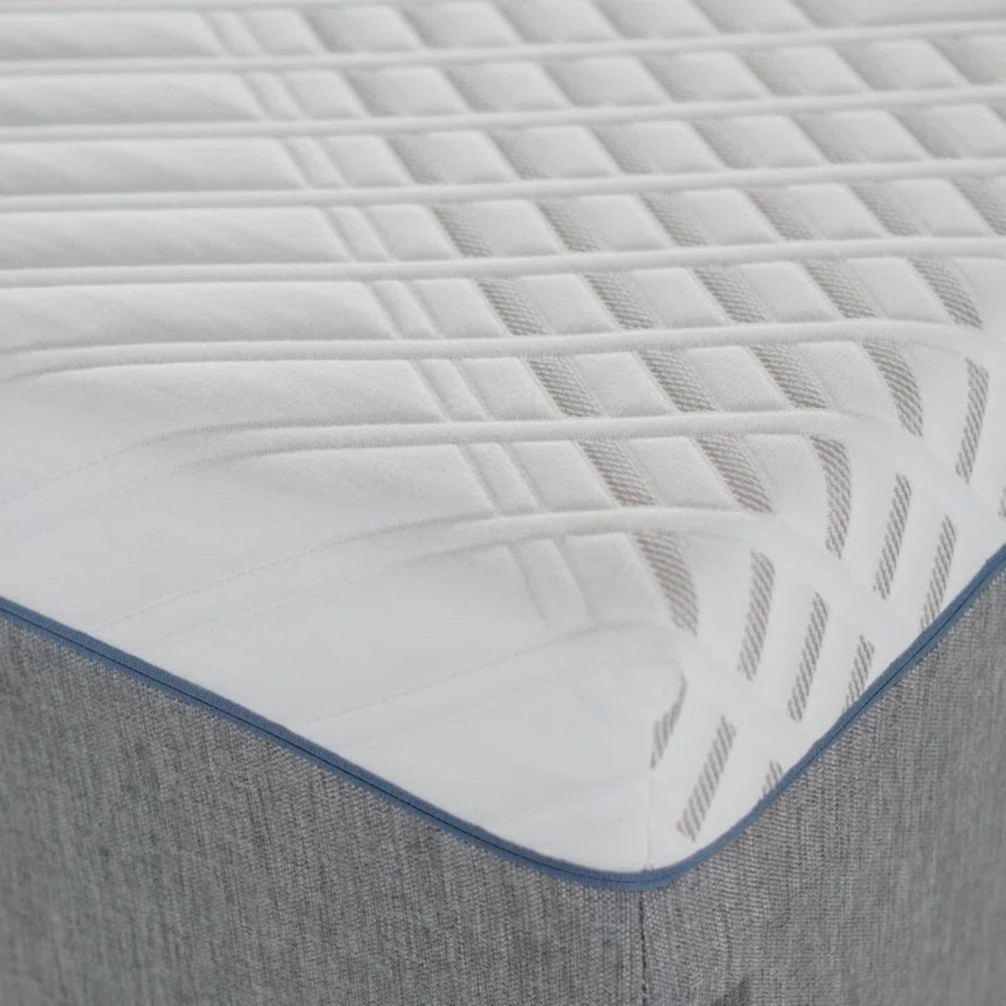 Materasso ibrido California King Size Hopewell 12 Medium Cooling Gel Memory Edge Support con molle insacchettate e fodera rimovibile