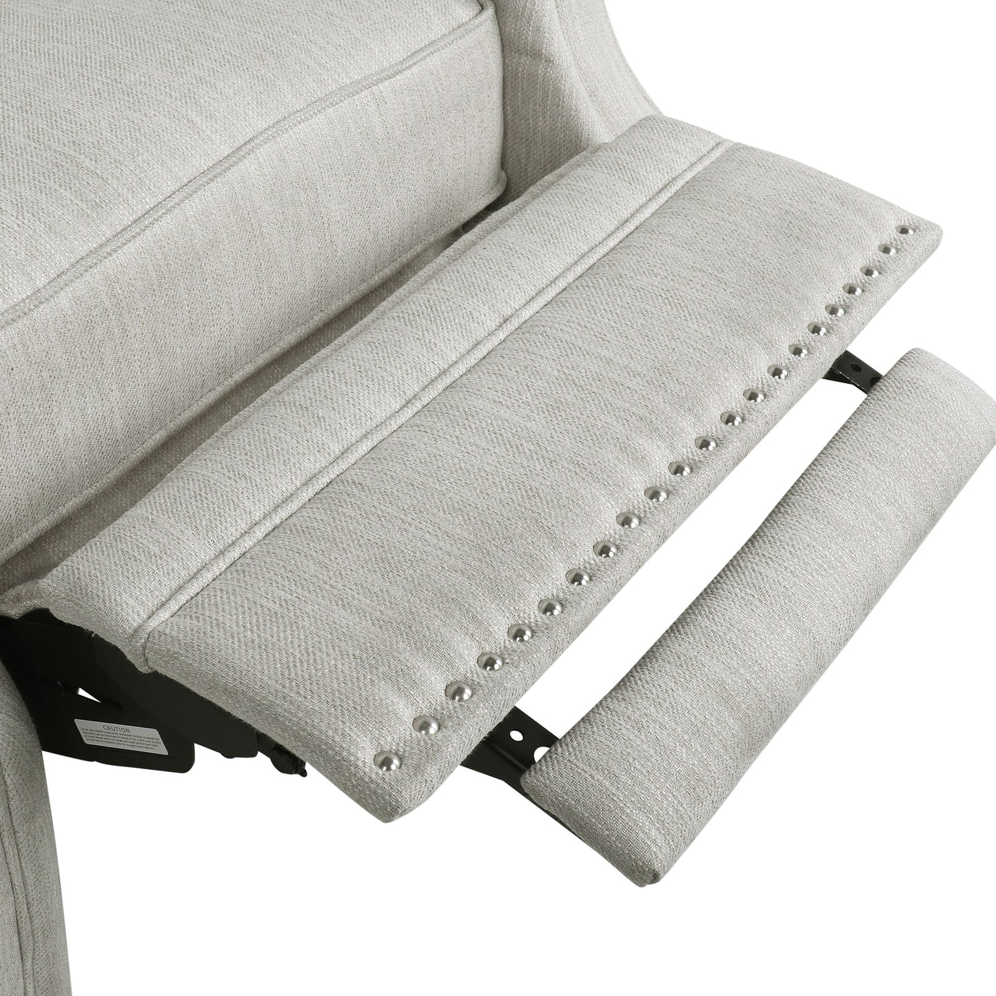 Poltrona reclinabile imbottita contemporanea Callade di Christopher Knight Home