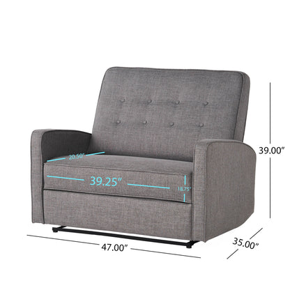Poltrona reclinabile oversize Calliope Tufted di Christopher Knight Home