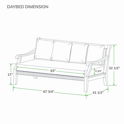 Set da conversazione per patio in teak Cambridge Casual Chara da 5 pezzi
