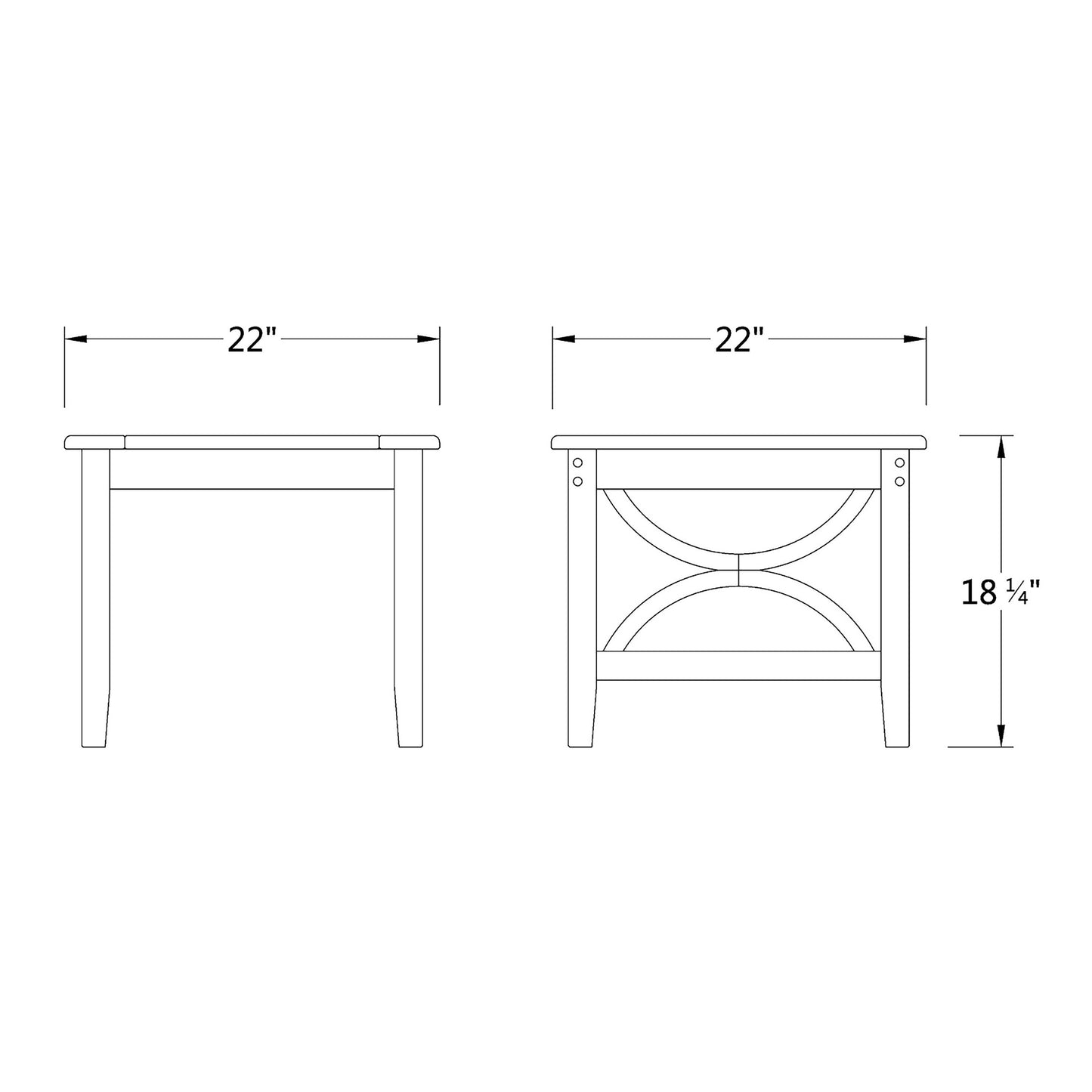 Set da salotto da giardino Cambridge Casual Lowell in teak, 3 pezzi