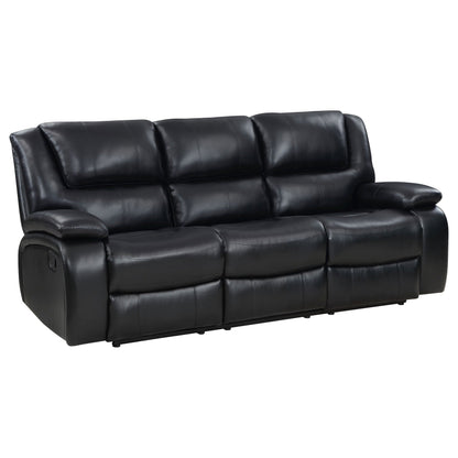 Divano reclinabile con rivestimento in similpelle Camila Transitional