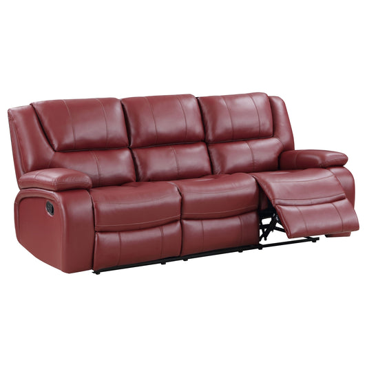 Divano reclinabile con rivestimento in similpelle Camila Transitional