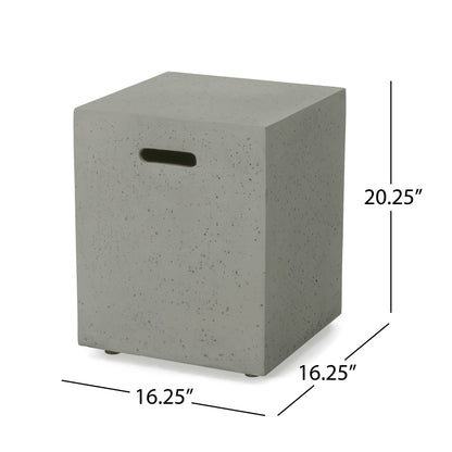 Set da salotto Cape Coral in alluminio da 7 pezzi con braciere di Christopher Knight Home