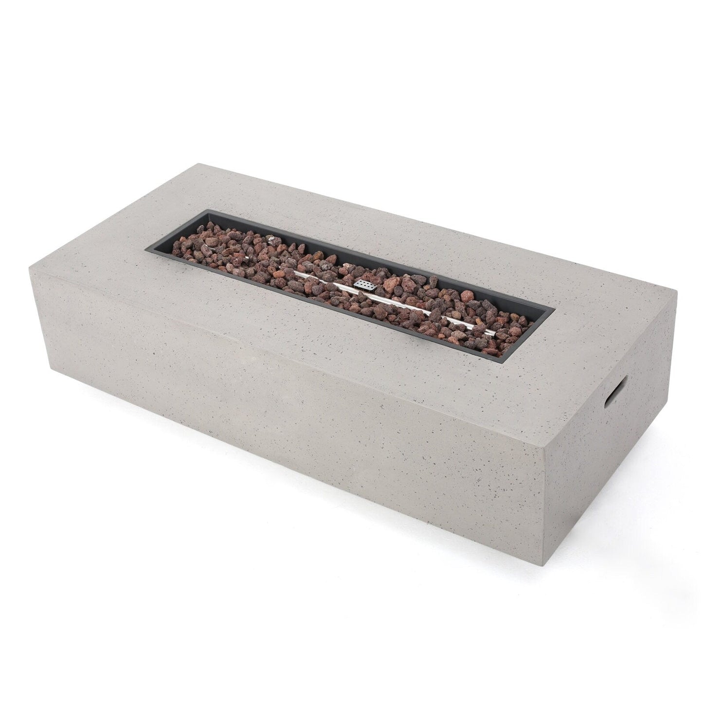 Set da salotto Cape Coral in alluminio da 7 pezzi con braciere di Christopher Knight Home