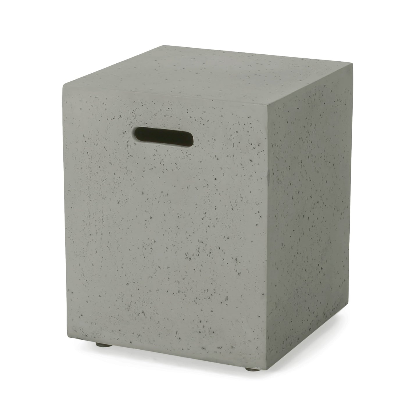 Set da giardino con tavolo da fuoco e chaise longue Cape Coral Grey da 5 pezzi di Christopher Knight Home