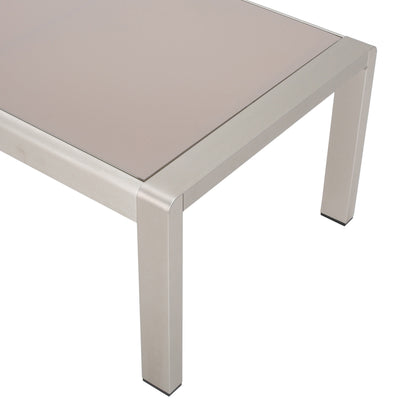 Set da esterno Cape Coral da 4 pezzi in alluminio con cuscini resistenti all'acqua di Christopher Knight Home