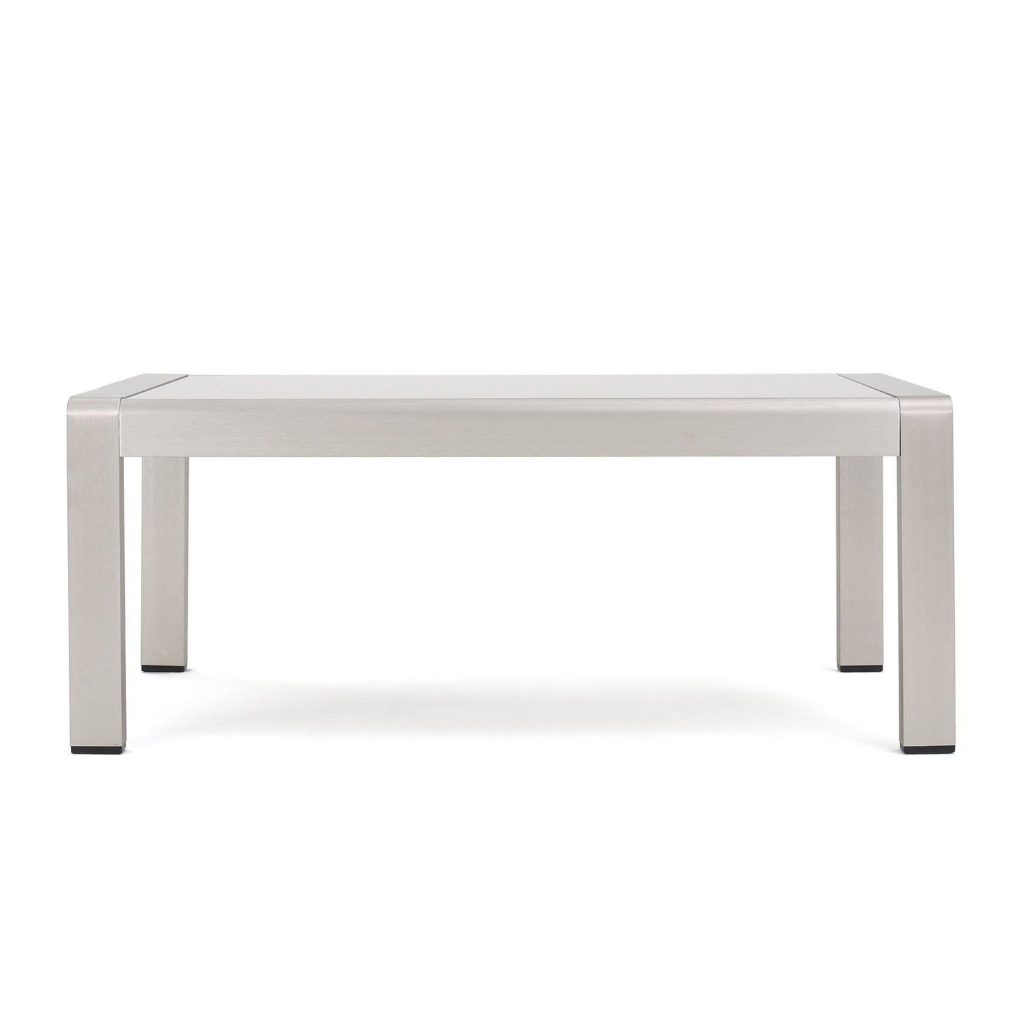 Set da esterno Cape Coral da 4 pezzi in alluminio con cuscini resistenti all'acqua di Christopher Knight Home