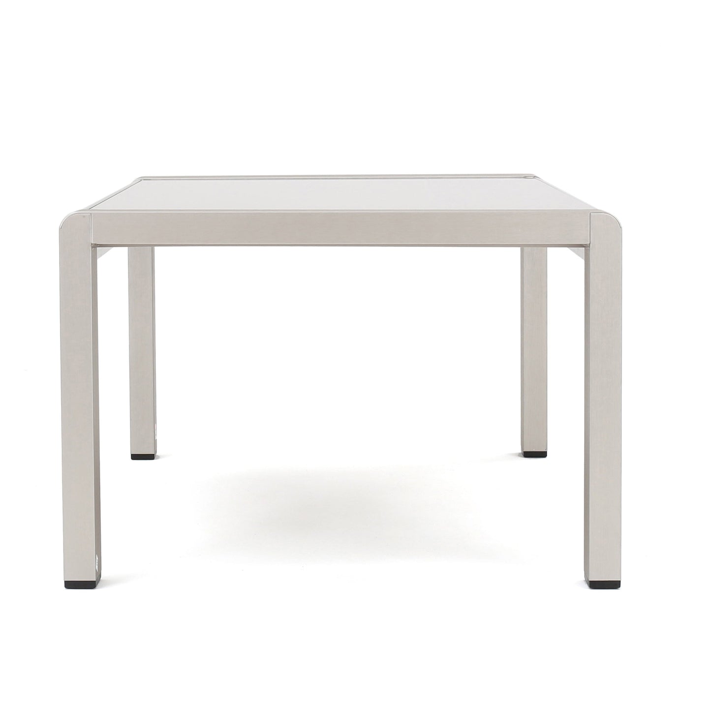 Set da esterno Cape Coral da 4 pezzi in alluminio con cuscini resistenti all'acqua di Christopher Knight Home