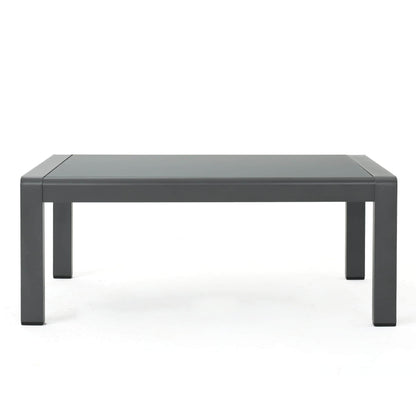 Set da esterno Cape Coral in alluminio da 5 pezzi con cuscini di Christopher Knight Home