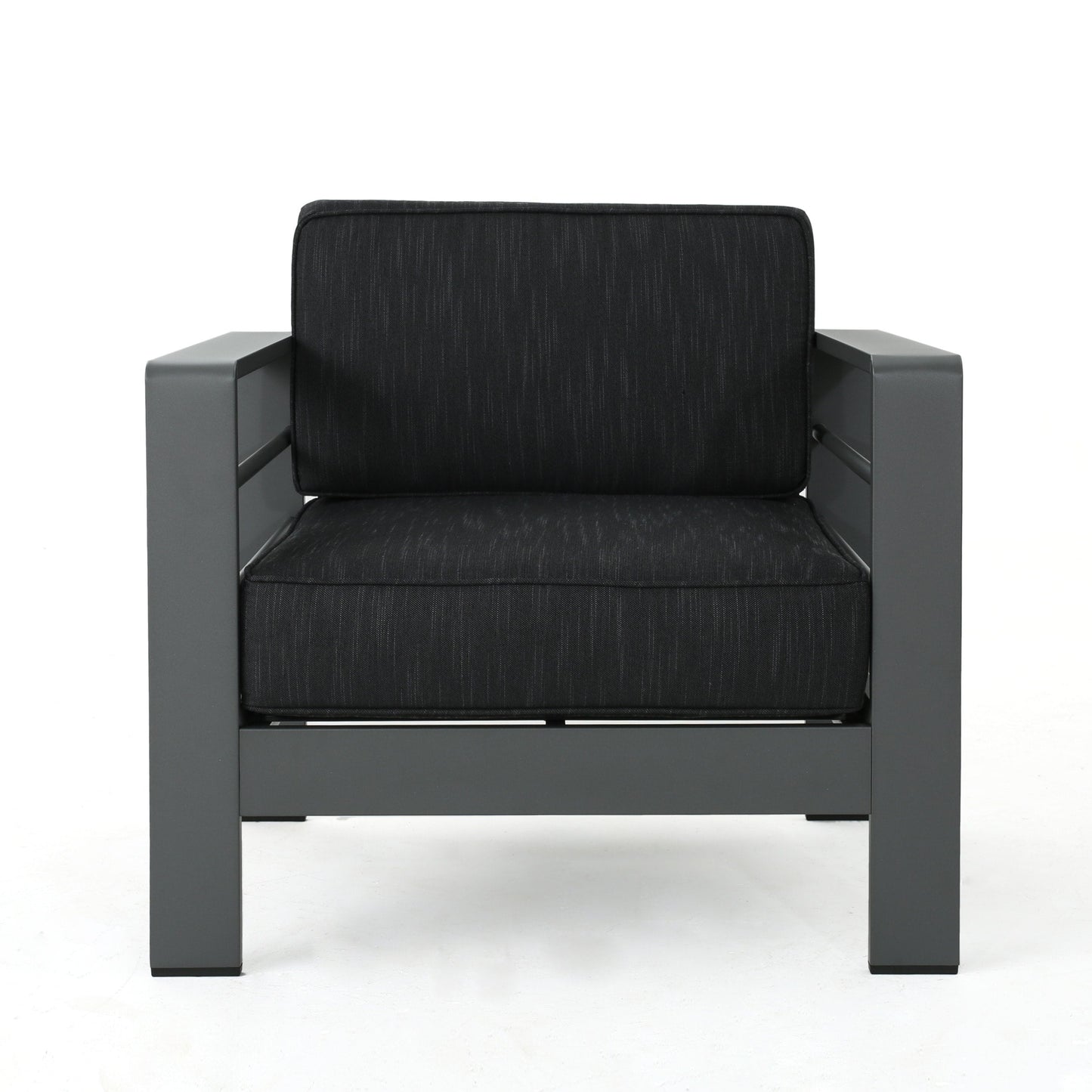 Set da esterno Cape Coral in alluminio da 5 pezzi con cuscini di Christopher Knight Home