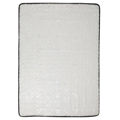 Materasso in schiuma e molle insacchettate 12 pezzi, materasso in scatola - Materasso Premium - Bianco
