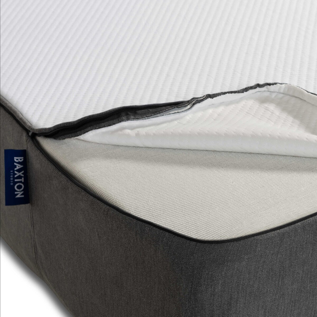 Materasso in memory foam ipoallergenico a triplo strato Cara da 10 pollici per letto singolo