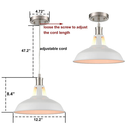 Lampada a sospensione industriale in metallo Carbon Loft Kamari