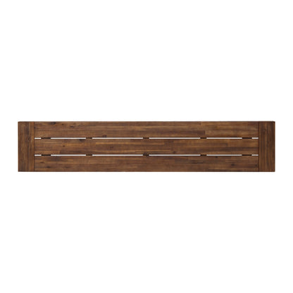 Panca da esterno in legno di acacia Carlisle di Christopher Knight Home