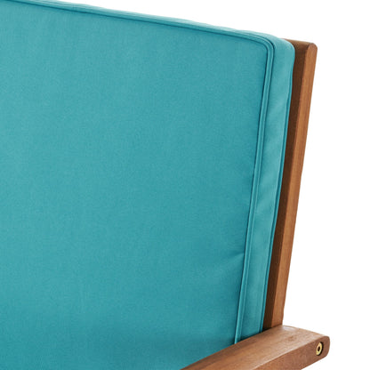 Set di divani da esterno Carolina Acacia da 8 pezzi di Christopher Knight Home